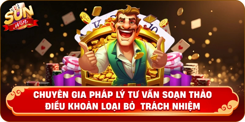 Chuyên gia pháp lý tư vấn soạn thảo điều khoản loại bỏ trách nhiệm.